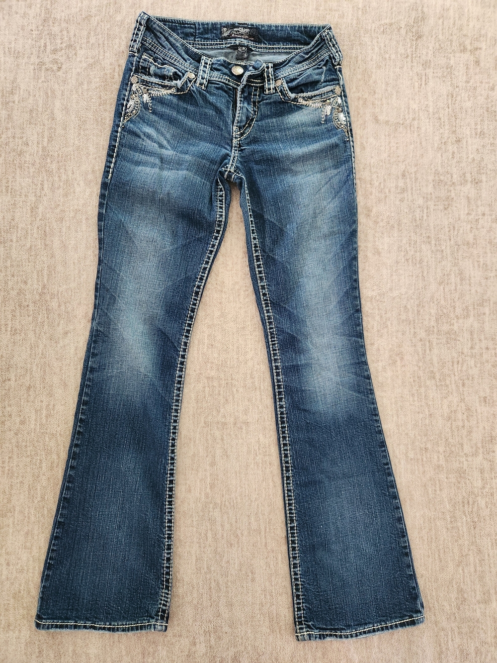 Silver Jeans Womans Suki W25 L32 EUC